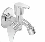 SPHEERO Collection Sink Cock Sink Faucet Kitchen Tap for HotCold Water with Degree Revolving Spout, Wall Flange Aerator Foam Flow -A5