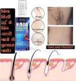 LEETEE Hair Removal Spray for Men Painless Full Body Hair Removal Spray for Chest, Back, Legs, Under Arms & Intimate Area Easy To Use Quick Result Hair Remover Spray - 100ml