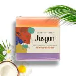 JASGUN Rainbow Designer Cold Processed Soap, 100% Natural, Hand Crafted Soap 120 gm