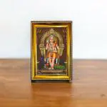 God Murugan Photo Frame (Small 7 X 5 Inch),Wood, Wall Hang