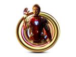 Divinedesigns Multicolor Vinyl Robert Downey Jr. Wall Sticker