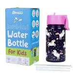 Solara Unicorn Stainless Steel Water Bottle For Kids, 450 Ml