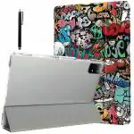 ProElite Cover for Xiaomi Mi Pad 6 Case Cover 11 inch Flip Stand Cover with Transparent Back & Stylus Pen [Auto Sleep Wake Support], Hippy