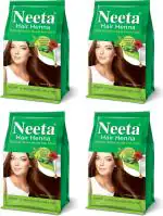 Neeta Natural Henna Based Hair Color 125 gm (Pack of 4) (500 g)