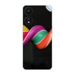 GADGETSWRAP Printed Vinyl Skin Sticker for Oppo A78 (5G) - twist lollipop