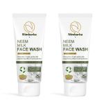 Nimbarka Neem & Milk Face Wash For All Skin Types 100ml Pack of 2