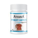 ATHARVA Purify Detox Capsules, Pack of 30, (Overall detoxification of the body, Helps eliminate toxins & improve digestive system )