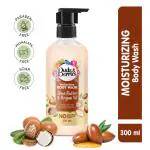 Buds & Berries Moisturising Shea Butter & Argan Oil Body Wash For Soft, Smooth & Clear Skin | Shower Gel With No Sulphate, No Paraben - 300 ml