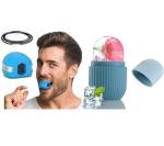 MyHomesWorld Jawline Exerciser Tool Men Jaw Line Shaper Jaw Shaper With Ice Roller For Face Ice Face Roller For Women Combo (1 JAWLINE EXERCISER & 1 SILICONE ICE ROLLER)