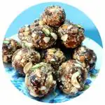 Darshik enterprises Dry Fruits Ladoo, No White Sugar, No Added Preservatives (Pack of 1, 500gm)