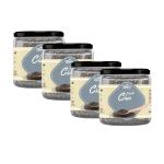 RRAAMS' CHIA SEEDS (SABZA) 250GM| HEALTHY RAW SEEDS| CHIA SEEDS 250GM (PACK OF 4)