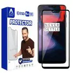 ADSUN ITG ESD Tempered Glass Screen Protector for Oneplus 6 with Life Time Warranty | Full Screen Edge to Edge Coverage |Easy Installation Kit | Anti Scratch | Shatter Proof | Anti Glare