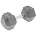 yash fitness Hexa Dumbbell single (20kgX1) Fixed Weight Dumbbell (20 kg) .!