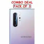 Kite Digital Samsung Note 10 Plus Back Camera Lens Protector Premium Tempered Glass Screen Protector Slim 9H Hard 2.5D (Pack of 3)