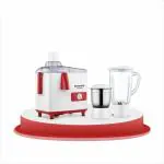 Kutchina Viena 2 Jars Juicer Mixer Grinder (500 Watts, White & Red)