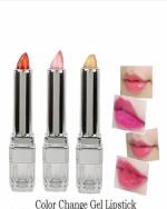 OSMB Steel Paris Colour Changing Gel Lipstick, Shimmery Finish, 3.6 g (Pack of 3) - Multicolor