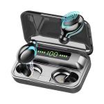 U SMART F95 True Wireless Earbuds Bluetooth Headphones Bluetooth Earbuds Wireless Headphones Bluetooth Earphones Wireless Earphones (F95-Black)