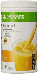 Herbalife Nutrition Formula 1 Delicious Shake Mix Mango Plant-Based Protein (500 g, Mango)