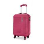 Safari Aerodyne 55 Cm Cabin Trolley Bag Hard Case Polycarbonate 4 Wheels 360 Degree Wheeling Luggage, TSA Lock, Antitheft Securi Zipper Travel Bag, Suitcase for Travel, Trolley Bags for Travel, Wine