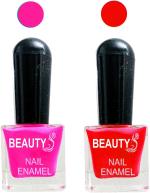 OUR Beauty Multicolor Extra Shine Long Wear Durable Nail Polish Combo 75, 20 ml (Pack Of 2)