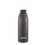 Pexpo Bolero Hot & Cold Stainless Steel Vacuum Insulated ISI Certified Flask, 900 ml, Black | Thermosteel Flask | BPA-Free | Eco-Friendly | Leak Proof | Home | Travelling | Hiking | Gym