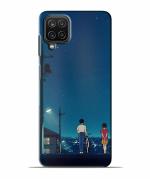 BHAI COVER Samsung Galaxy A12 Multicolor Polycarbonate Random Anime Aesthetic Stylish Designer 3D Printed Mobile Phone Back Cover