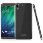 Heartly Htc Desire 728 728G Dual Sim Tpu Black Back Case Cover