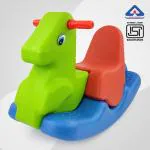 NHR Horse Shaped Baby Rocker for 2 Years+, Kids Rocker , Toddler Baby Rocker, Rocker for Kids, Kids Ride on - Multicolor