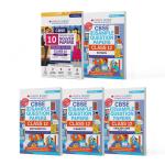 Oswaal CBSE 10 Previous Years' Solved Papers & Sample Question Papers Class 12 (English Core, Physics, Chemistry & Mathematics) (Set of 5 Books) (For Board Exams 2024)_oswaal books