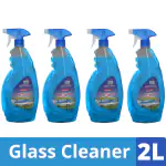 Bacleen Glass Cleaner 2L Cleans Tabletops Mirrors Glass-Windows Fridge Oven Kitchen Cabinets Furniture Car Windows
