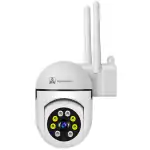 ApnaCam Full HD Mini PTZ Security Camera | 355 CCTV Camera | Color Night Vision | 1080P V380 Pro App Live Streaming | Two-Way Audio | Motion Detection Alert