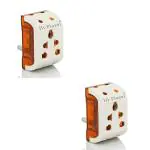 Hi-Plasst 3 Pin 5 Way Universal Multiplug Socket Adaptor Connector