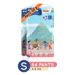 Bumtum Chota Bheem Small Baby Diaper Pants, 84 Count, Leakage Protection Infused With Aloe Vera, Cottony Soft High Absorb Technology (Pack of 2)