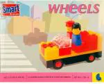 PEACOCK Smart Blocks Wheel Car Set, Multicolor (Set of 63 Pieces and 4 Wheels)