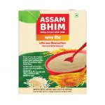 ProToGrow ASSAM BHIM Fortified Baby Cereal with Milk 300gm, Rice and Bhim Banana Powder, Nutritious, from 6 Months Cereal