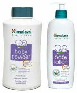 Himalaya Baby Powder, 700g and Herbals Lotion (400ml) Combo