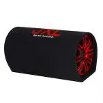 JXL 1280 12 Inch Active Bass Tube Subwoofer with Imported Amplifier 6500W (Black/Round)