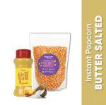 Popcorn & Company kernels 300 g with Butter Salt Seasoning Combo (380 g)