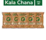Goshudh Kala Chana 5 kg (1Kg X 5 Pack)