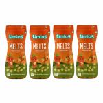 Timios Melts Wholegrain Preservative Free Kids Snacks|Pack of 2||Carrot & Cumin| 9+M| Rich in Iron, Fibre & Protein|No Additives, No Maida|Pack of 4|50g