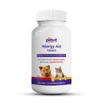 Petvit Allergy Aid Tablets All Breeds of Dogs & Cats - 60 Chewable Tablets