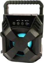 Cihlex Black Bluetooth Speaker With Fm Radio, Usb, Micro Sd Card Reader, Aux Usb