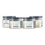 Fuzion Foodz Silver Saunf, Aftermeal Mouth Freshener, Helps Digestion, 55 G Each (Pack Of 4)