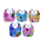 Love Baby Set of 5 - Assorted Cotton Print Bibs - 1005 M Combo P1