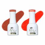Color Trend UV/LED Soak Off Gel Nail - Musk Tan / Orange Red - 46-47