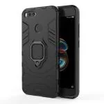 RJR Xiaomi Mi A1, Mi 5X Back Cover |Heavy Duty |Kickstand | Back Case Cover for Xiaomi Mi A1, Mi 5X-Black