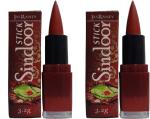 Jas Raney Premium Long lasting With natural waxes & Oils for Traditional &Modern Women 2Pc Stick Sindoor  (Red)