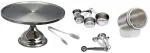 Dynore Stainless Steel Set of 5 Cake accessories