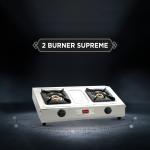 MAGIC plus 2 Burner SUPREME Stainless Steel Gas Stove
