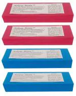 Makeup Mania Non-Woven Body Wax Strips, Hair Removal Waxing Strips for Face, Legs, Underarms, Facial Eyebrow, Disposable Strips (Pink, Blue) Strips (280 Strips, Set of 4)